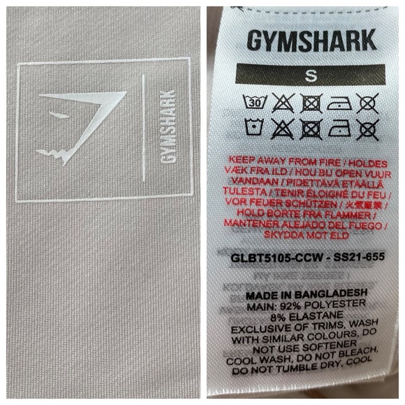 Gymshark Recess Joggers in Cream White - Picture 11 of 11
